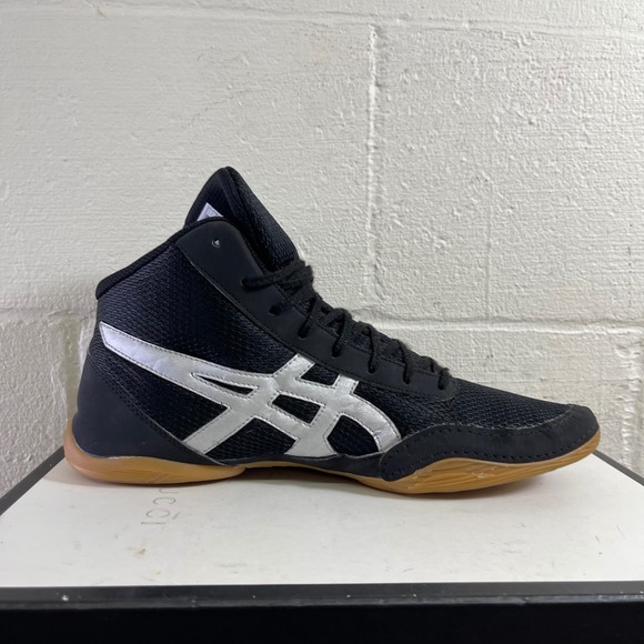 Asics Matflex 5 J504N Black Gum Athletic Wrestling Boxing Shoes Men\'s 13 US main image 5